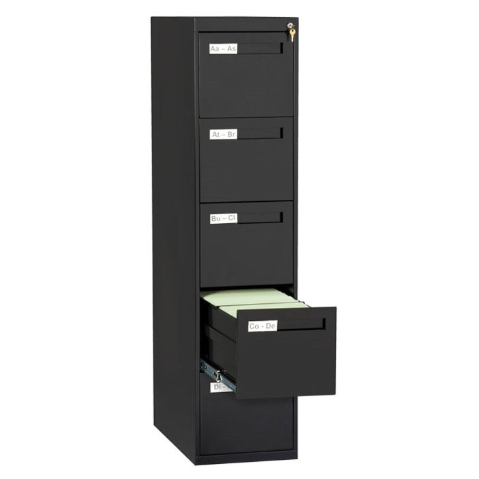 Tennsco 5 Drawer Vertical Filing Wayfair